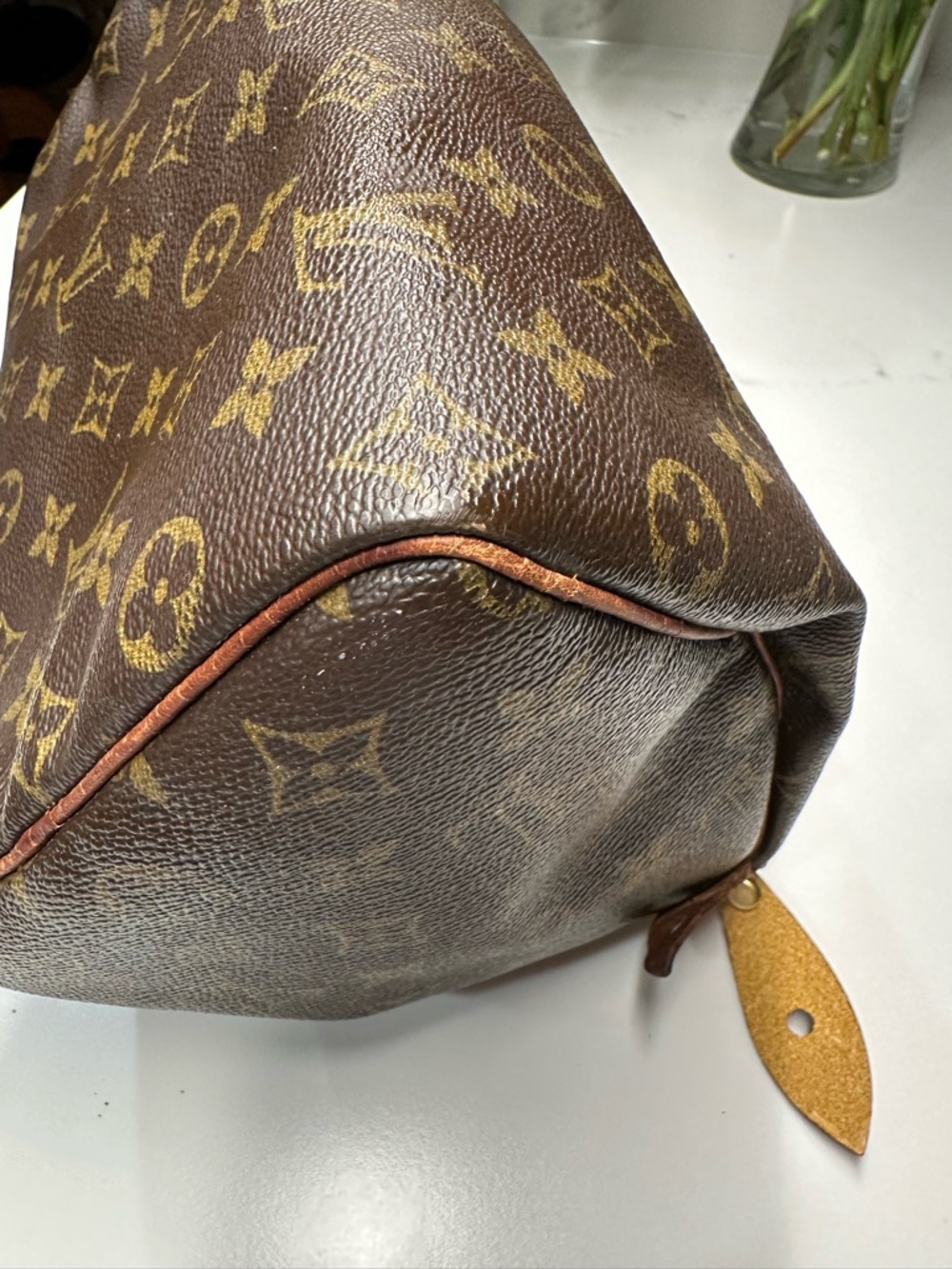 Louis Vuitton Brown Monogram Speedy 25 Top-Handle Bag - Picture 7 of 15